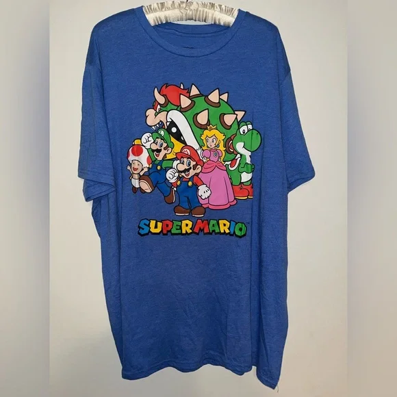 NINTENDO SUPER MARIO HYBRID TSHIRT SIZE XXL - Picture 4 of 4